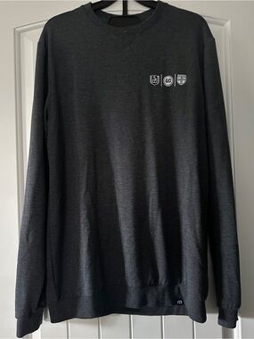 Travis Mathew Golf Soft Gray Sweatshirt Sz M